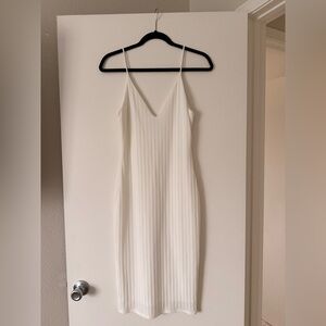 White Spaghetti Strap Dress